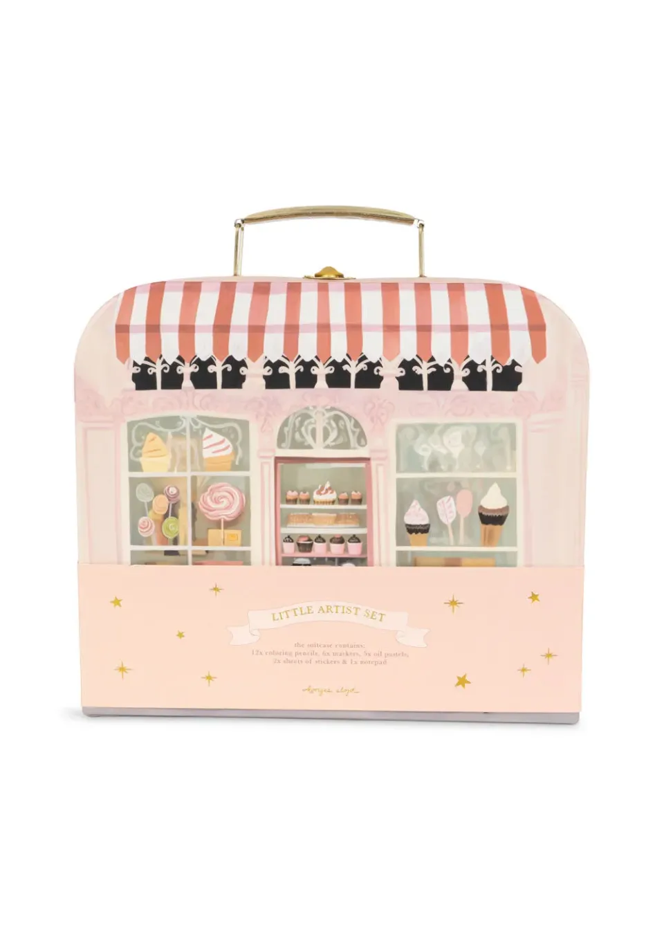 Konges Sløjd Little kunstenaars set pink 27-delig