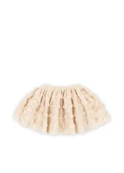 Konges Sløjd Frilla Rok buttercream broderie katoen