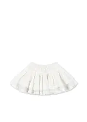 Konges Sløjd Mora Rok Optic White Biokatoen Broderie
