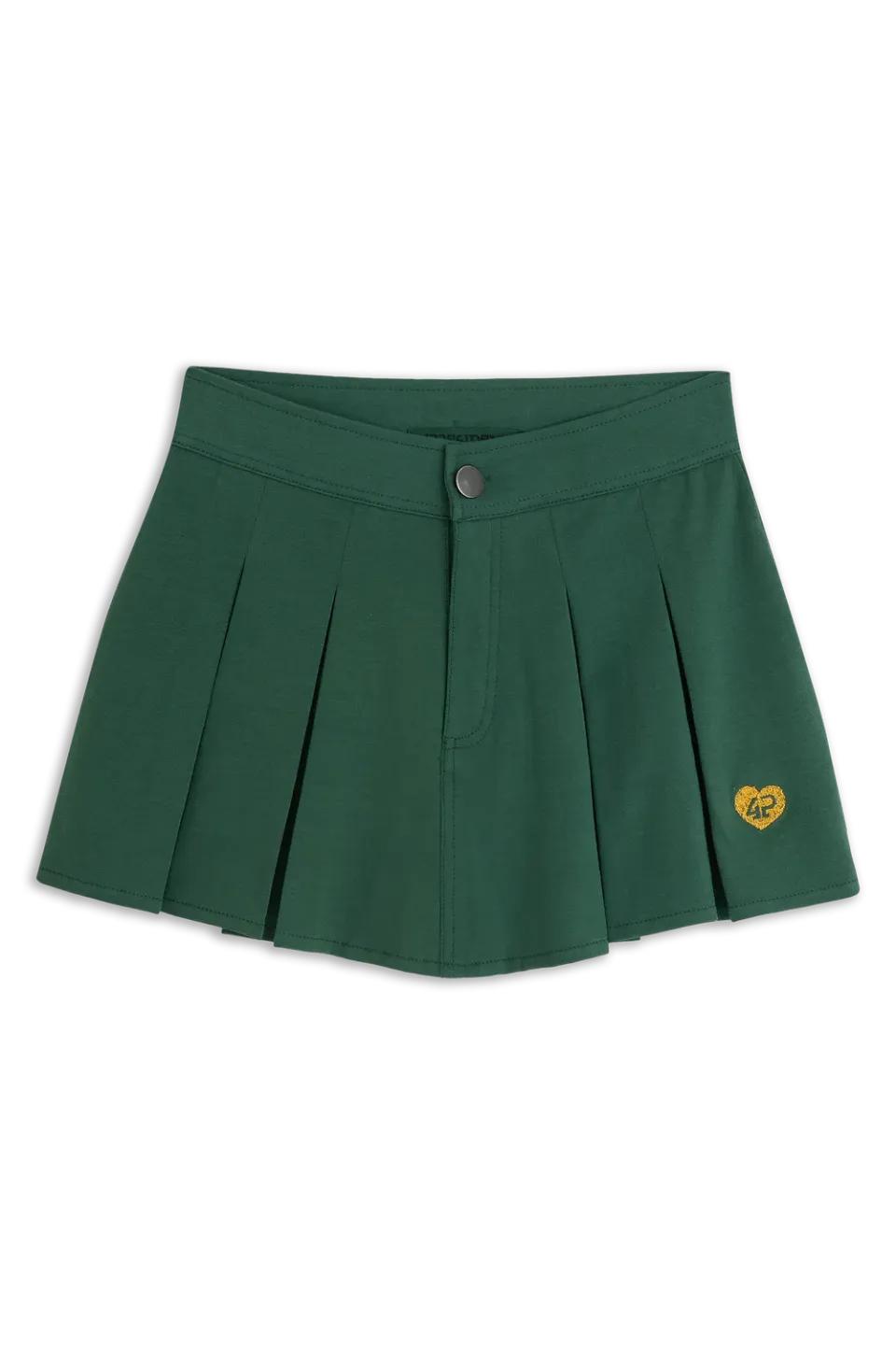 4PRESIDENT Aafke Green rok meisjes plooi