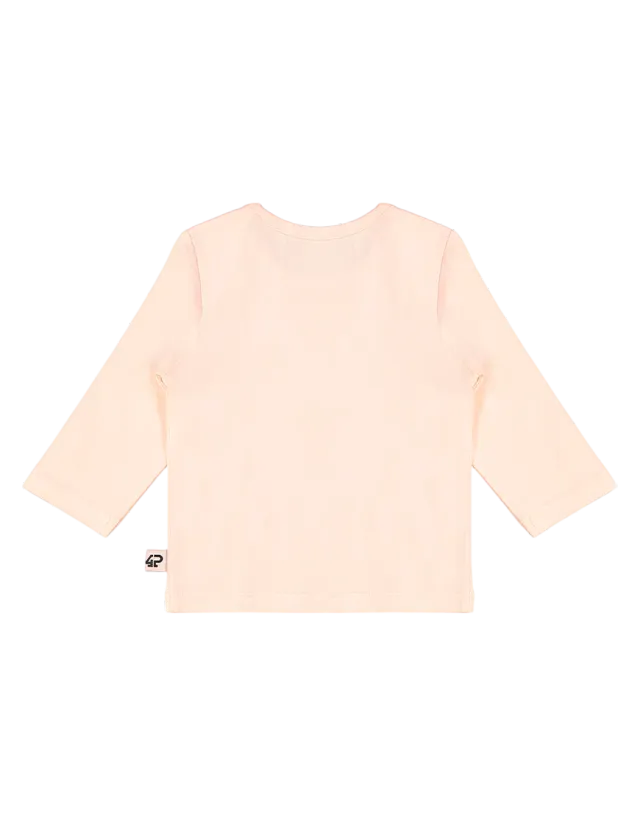 4PRESIDENT Quinn Blush shirt baby lange mouw