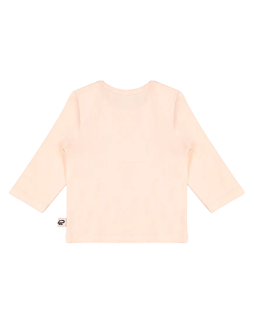 4PRESIDENT Quinn Blush shirt baby lange mouw