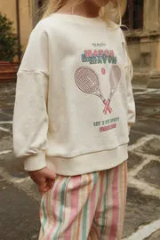 Konges Sløjd Frankie broek miami stripe biokatoen
