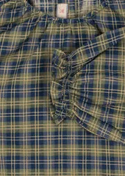 Konges Sløjd Terre Shirt laurel blue check blouse