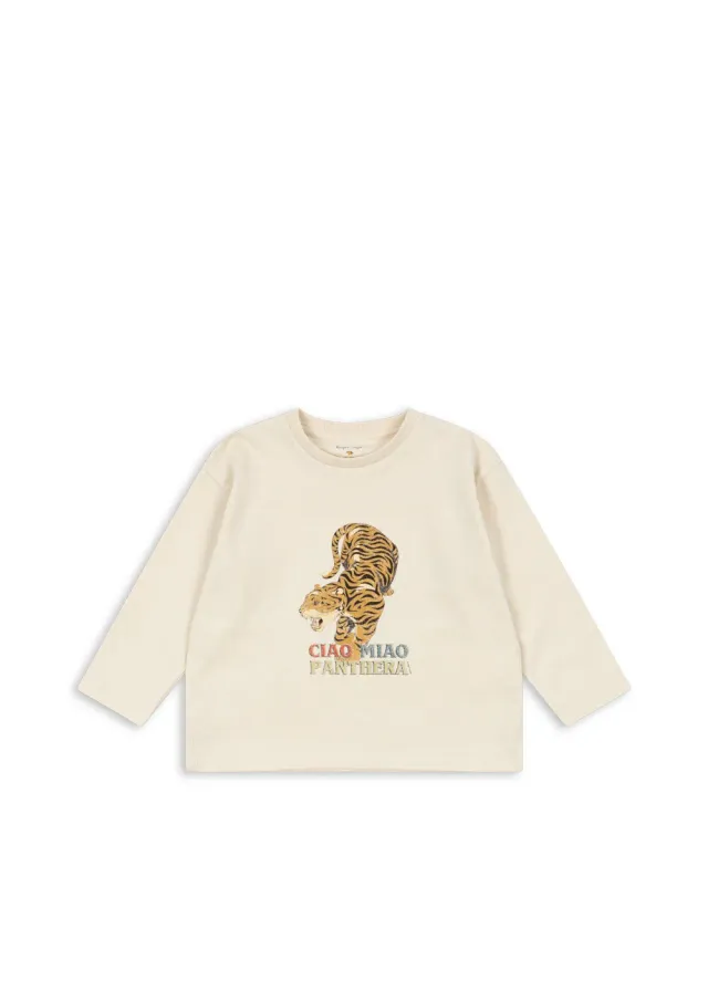 Konges Sløjd Fili longsleeve almond milk biokatoen