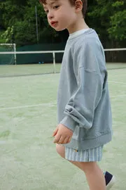 Konges Sløjd Elliot shorts trio bleu stripe biokatoen
