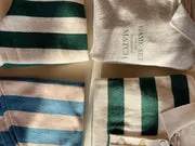 Konges Sløjd Manis Polo pine grove stripe biokatoen