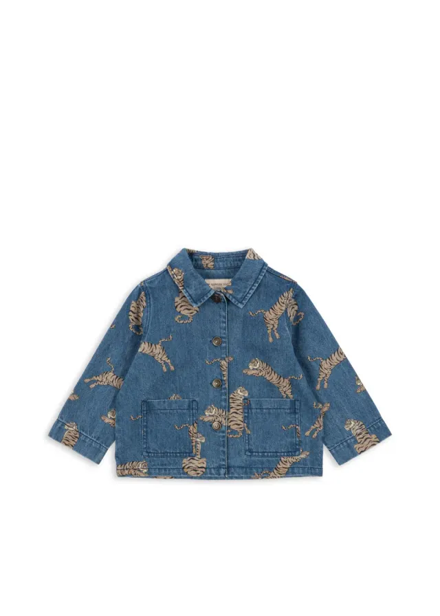 Konges Sløjd Magot overshirt tiger spijkerjack bio