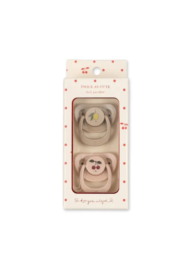 Konges Sløjd 2 Pak Poppenspeen cherry lemon 18m+