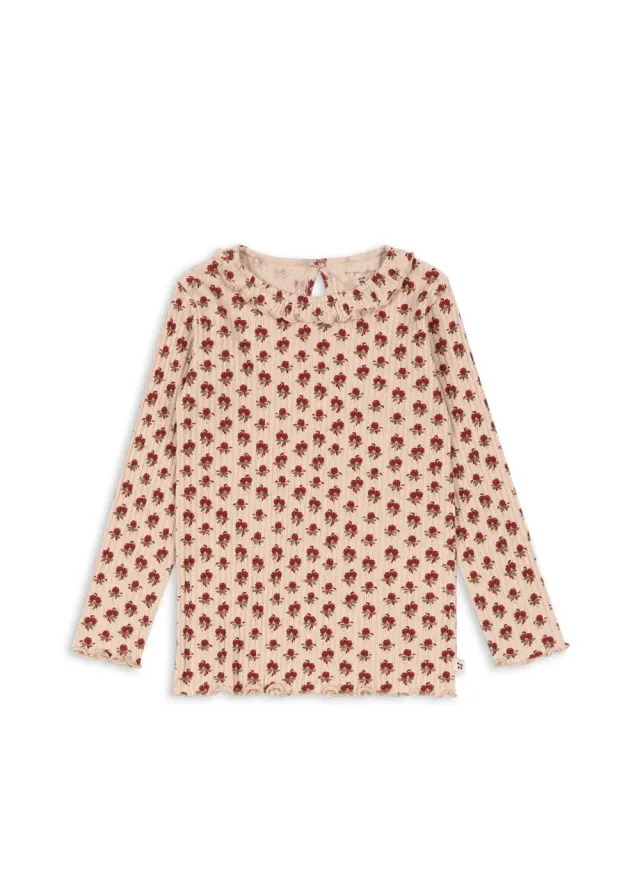 Konges Sløjd Nia longsleeve ruby rose – biokatoen