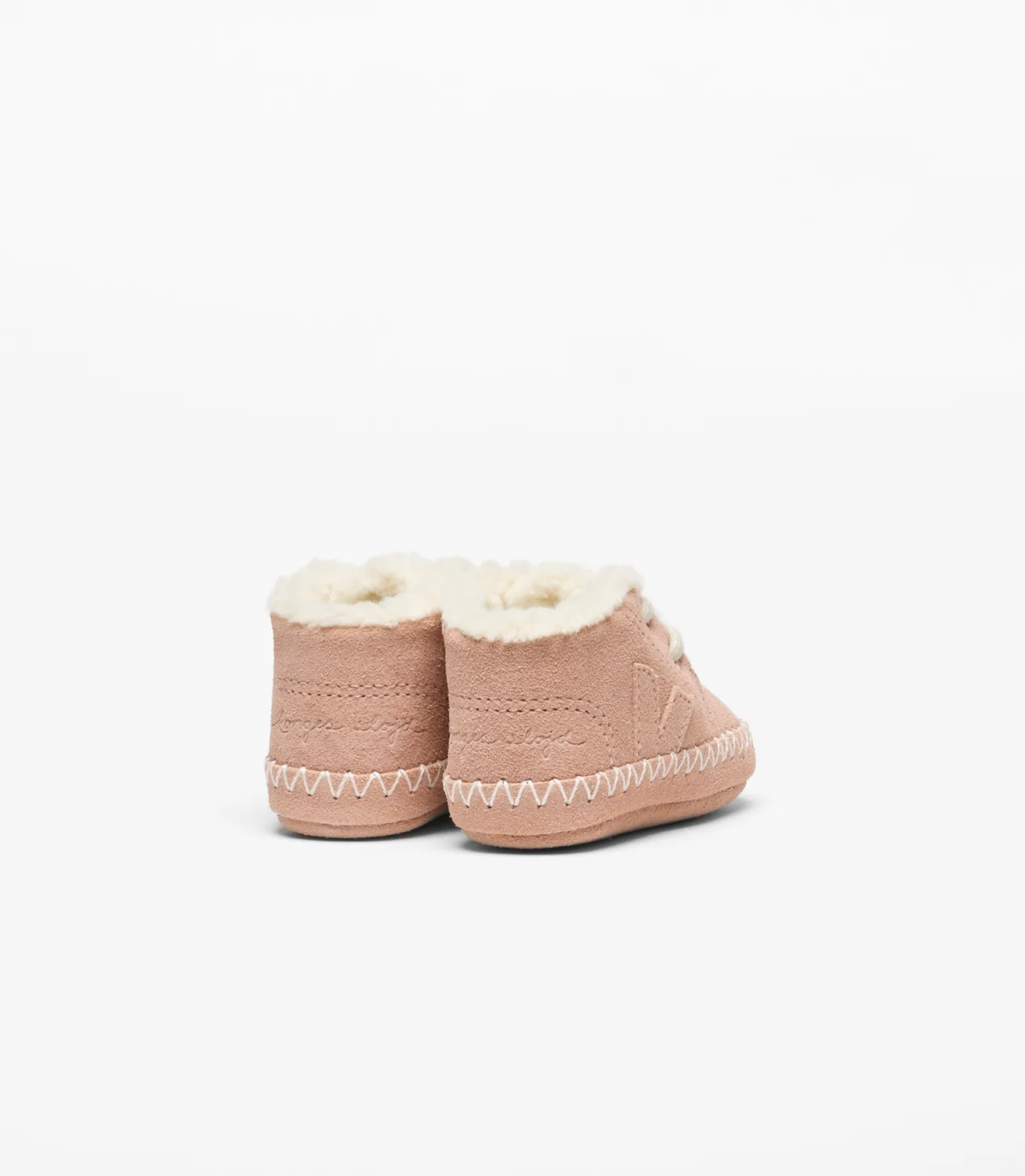 Konges Sløjd Veja Baby Shoe Babyschoen Blush Suède