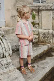 Konges Sløjd Venice Short Stan Stripe Linnen