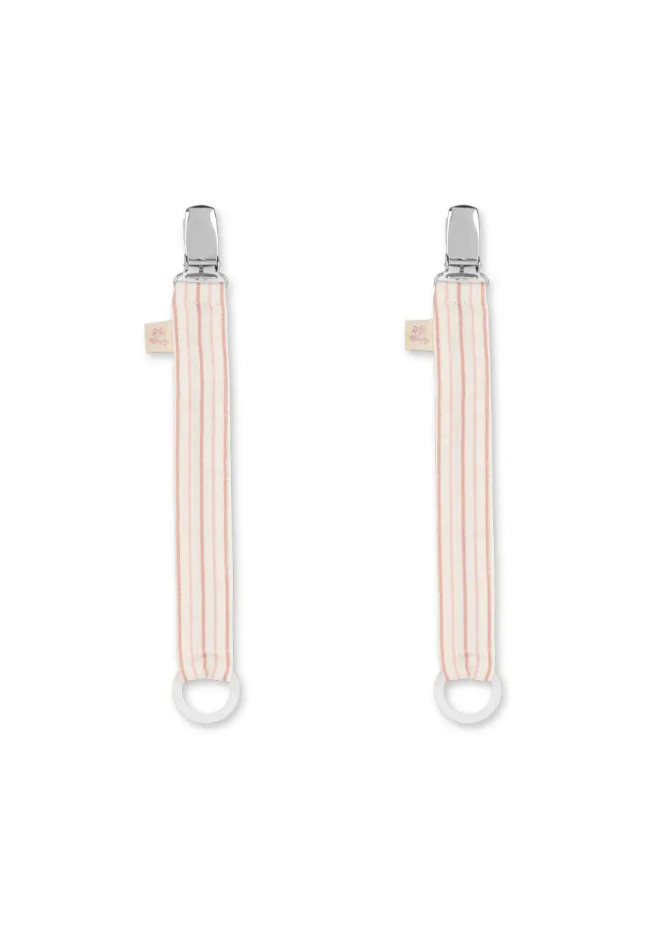 Konges Sløjd speenkoord 2-pack stripie petite rose