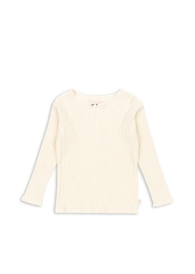 Konges Sløjd Papin Blouse Antique White Biokatoen