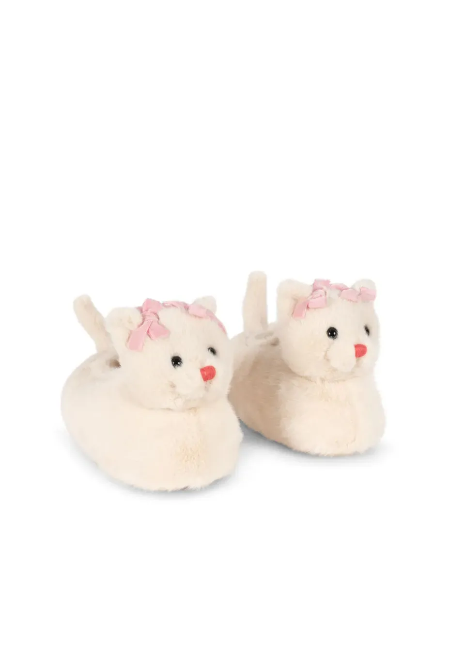 Konges Sløjd Kitty slofjes off white pluizig