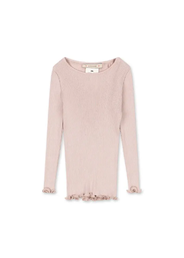 Konges Sløjd Kara blouse pale blush zijde-katoen