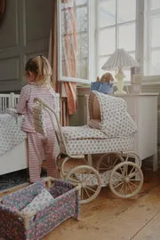Konges Sløjd Pio pyjamaset lolly stripe biokatoen