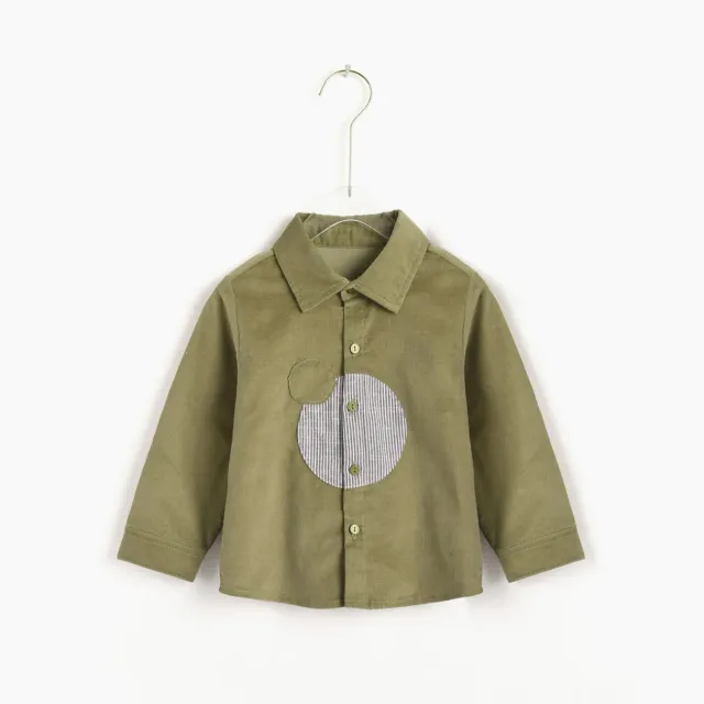 The Mompany L/S Overhemd blouse lange mouw patches