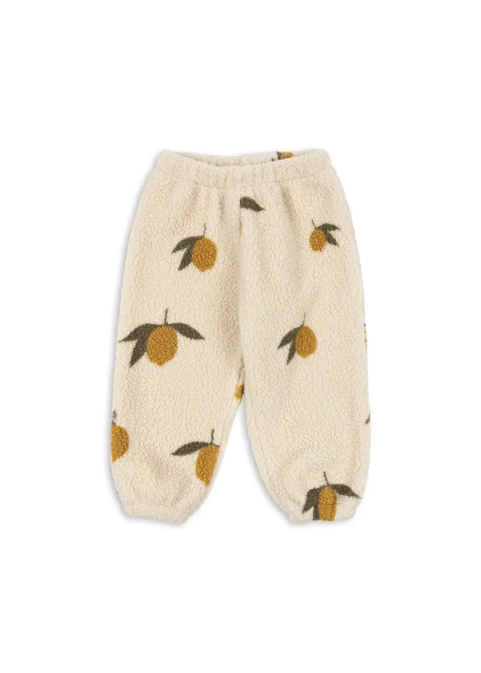 Konges Sløjd Jody Broek fleecebroek mon grand citron
