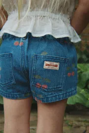 Konges Sløjd Magot Korte Broek Cerise Denim