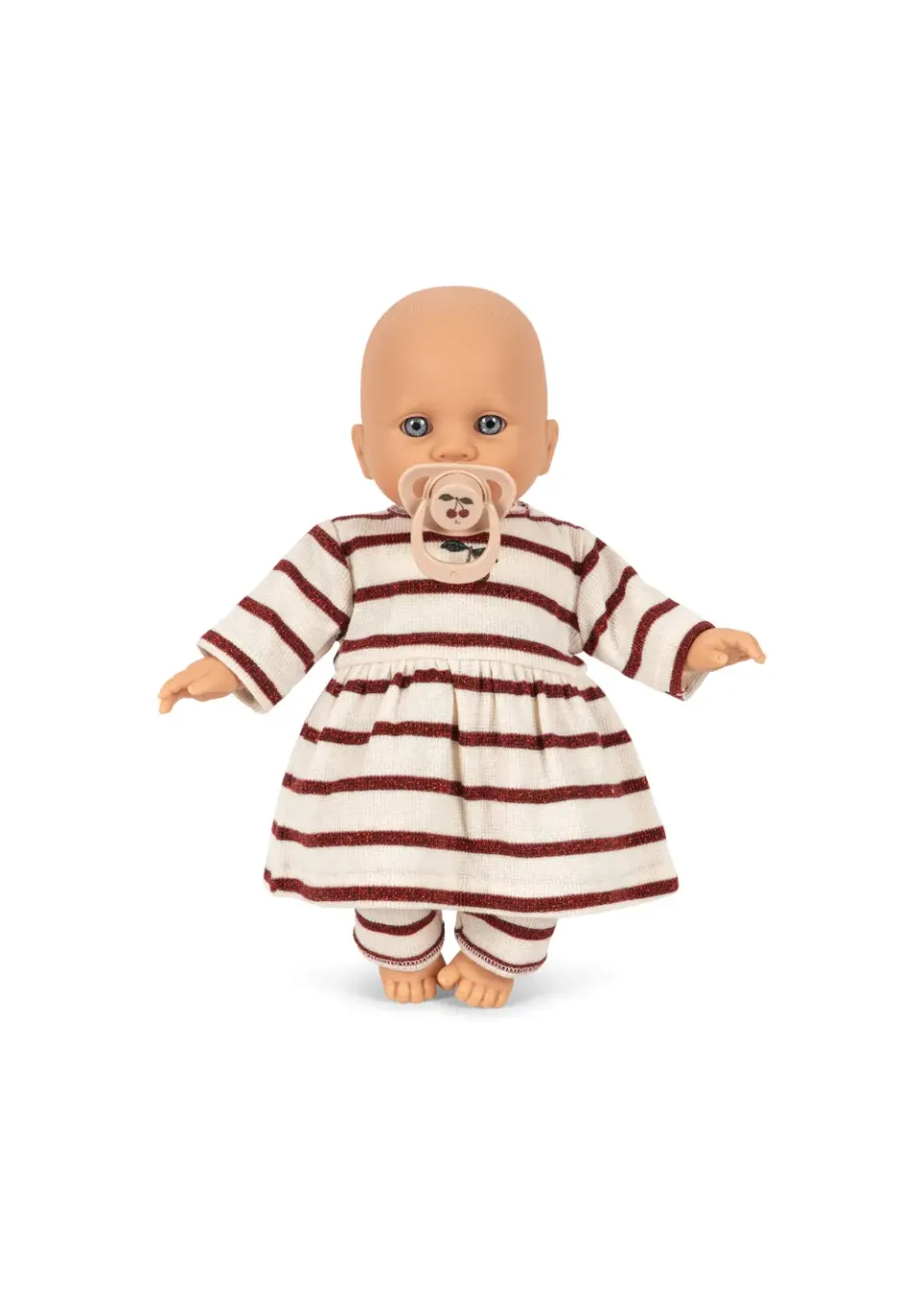 Konges Sløjd Bella babypop creamy stripe 31,5 cm speen