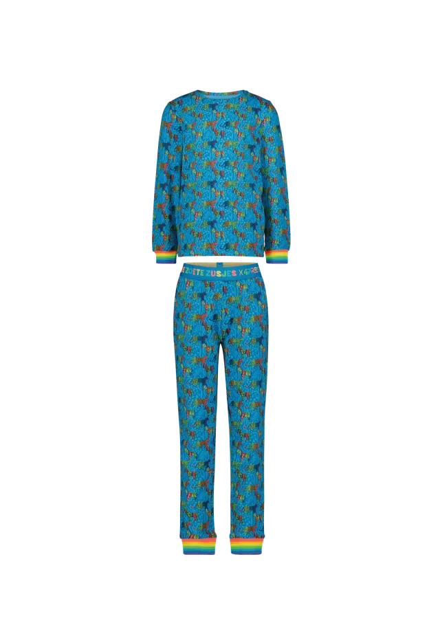 4PRESIDENT Joy Tiger pyjama biokatoen meisjes