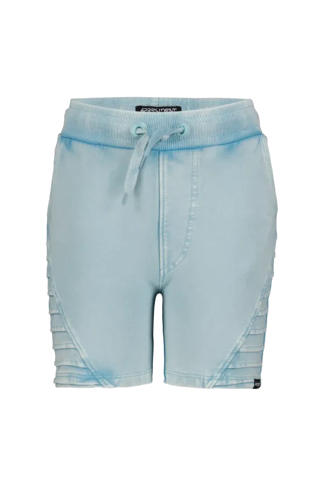 4PRESIDENT Tommy Blue Radiance short jongens biker