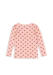 Konges Sløjd Minnie longsleeve amour rouge biokatoen