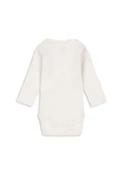 Konges Sløjd Fio romper tea stripe gray dawn biokatoen