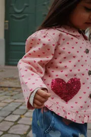 Konges Sløjd Nola overshirt berry coeur katoen
