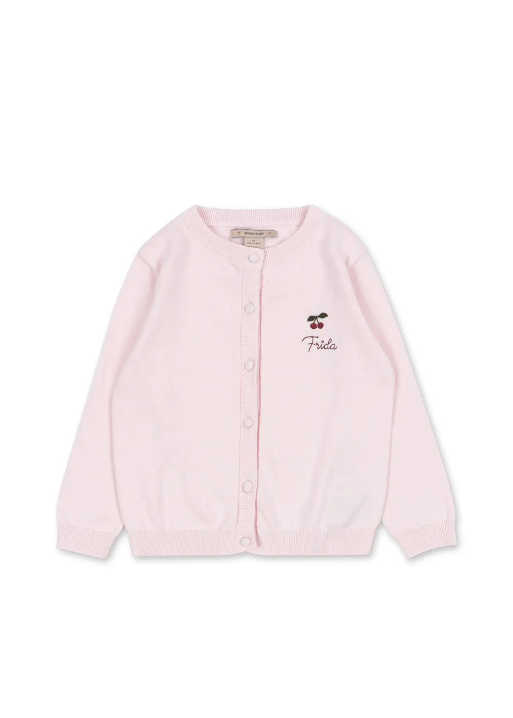 Konges Sløjd Cathy cardigan veiled rose katoen