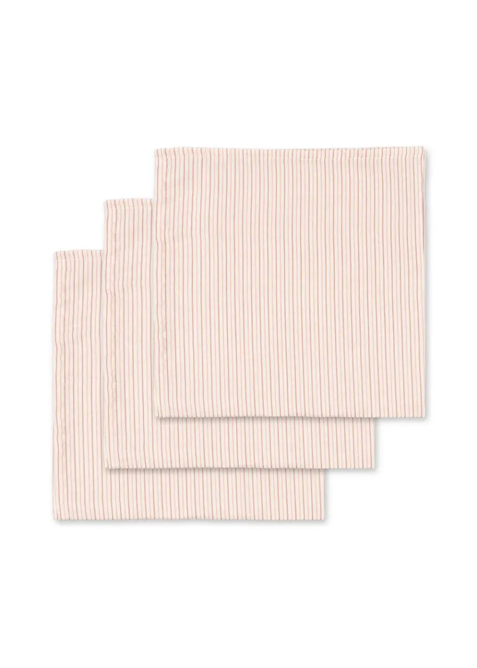 Konges Sløjd Hydrofiele Doeken 3 stuks stripe petite rose