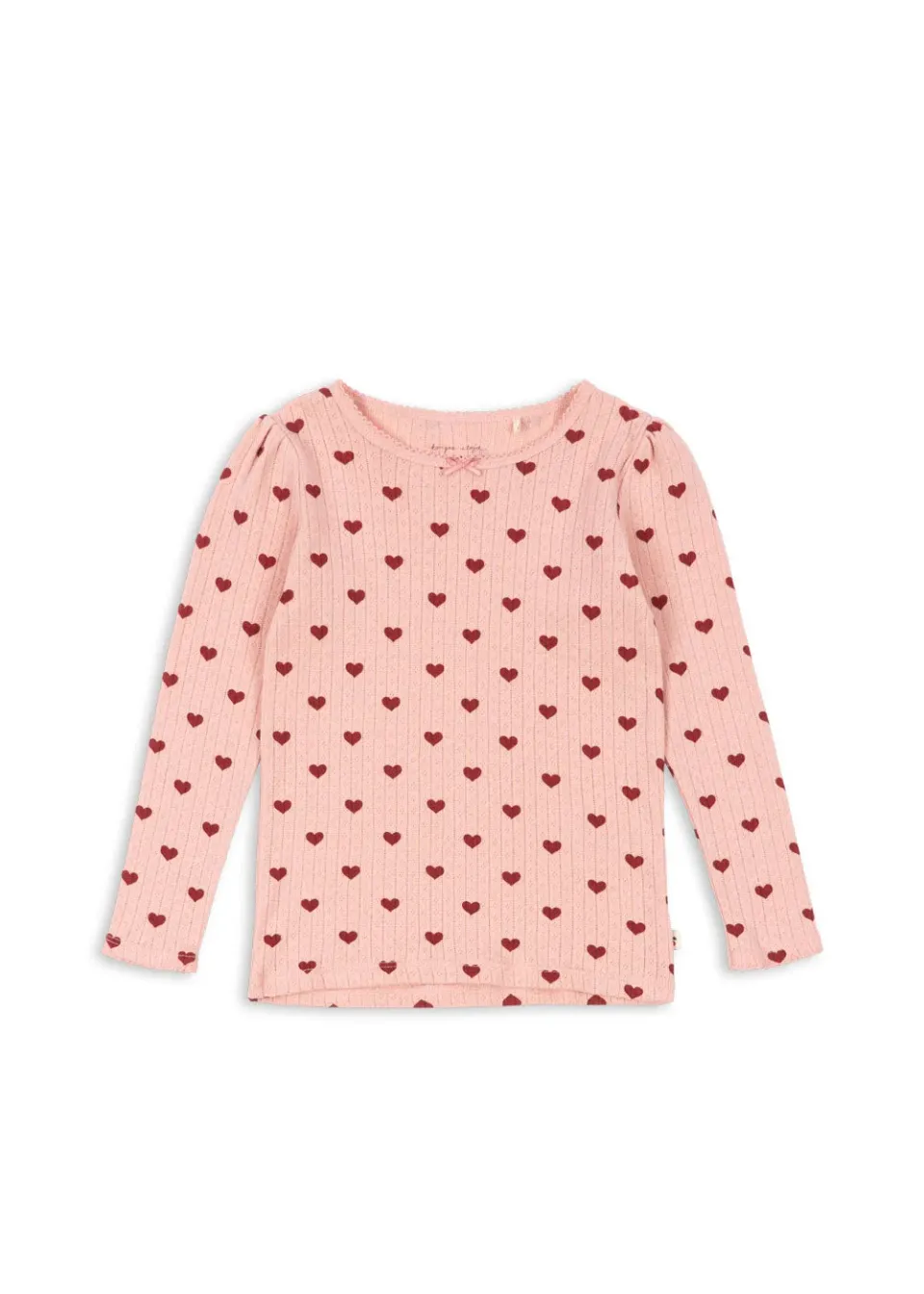 Konges Sløjd Minnie longsleeve amour rouge biokatoen