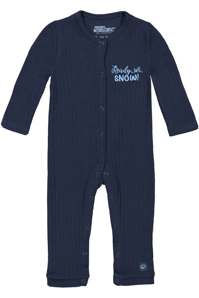 4President James boxpakje baby navy blazer katoen