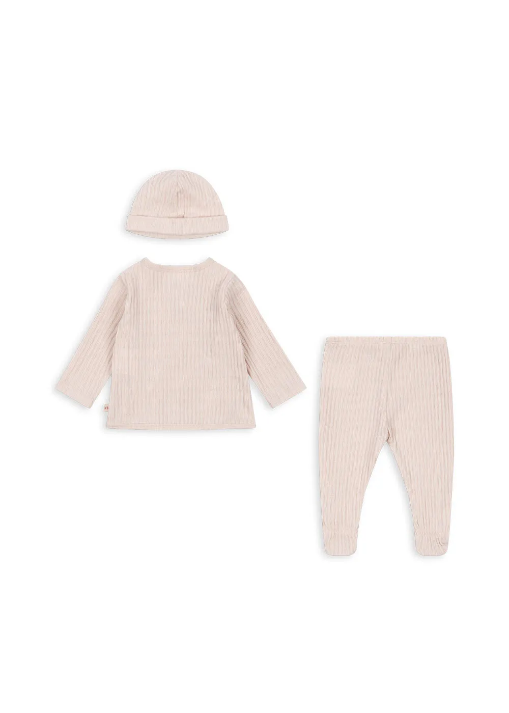 Konges Sløjd Take Me Home newborn set shell 3-delig
