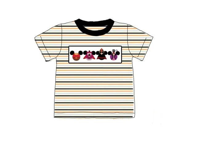 Busy Bee Smocks Villain Boys gesmokt jongensshirt Halloween