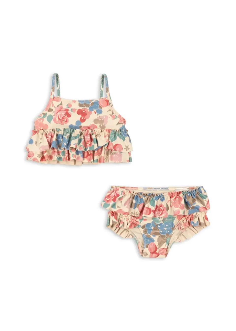 Konges Sløjd Manuca ruffle bikini bloomiegrape recycled