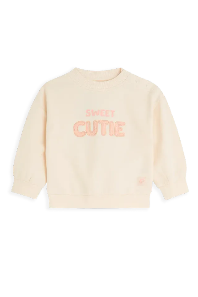 4President Yara Pink trui babymeisjes roze katoen