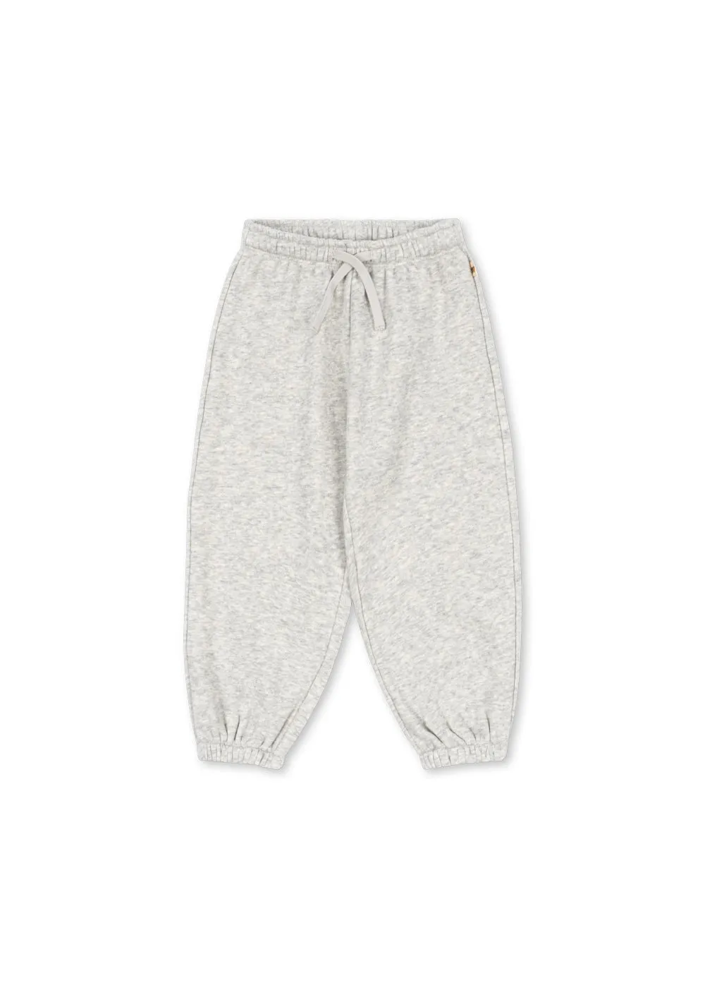 Konges Sløjd Lou sweatbroek grey melange biokatoen