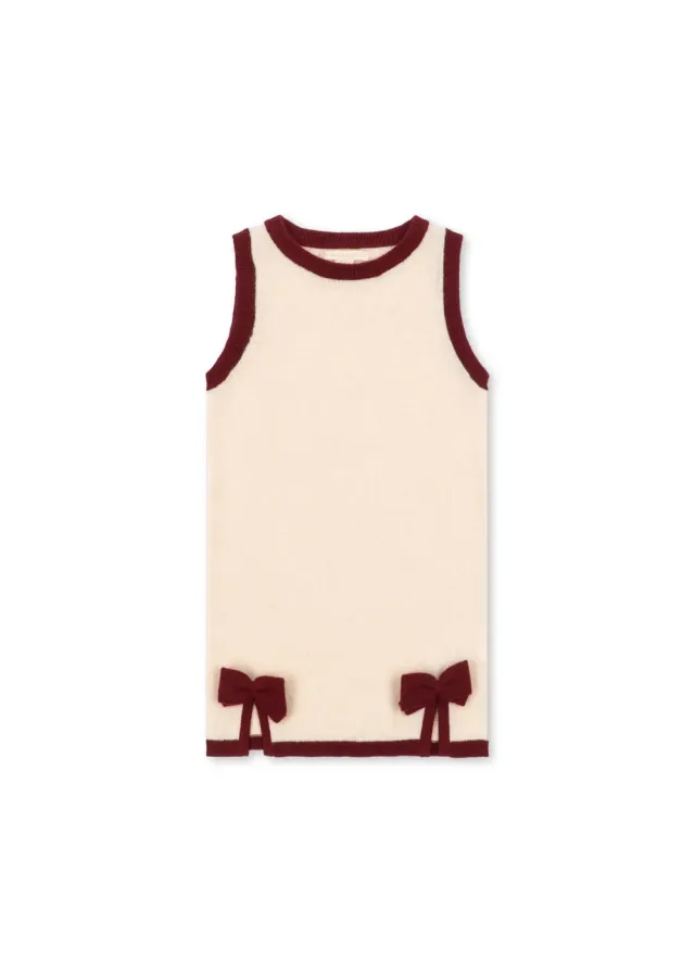 Konges Sløjd Alette jurk pale blush wol