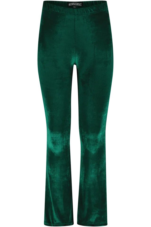 4PRESIDENT Avery broek Dark Green velvet