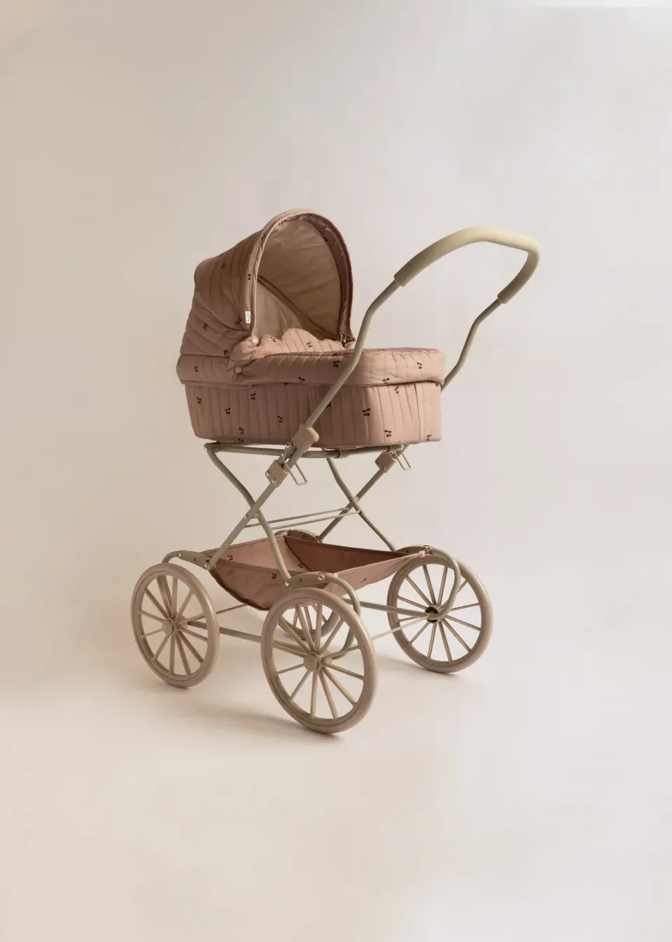 Konges Sløjd Poppenwagen cherry blush 90 cm katoen