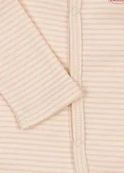 Konges Sløjd Fio onesie tea stripe biokatoen