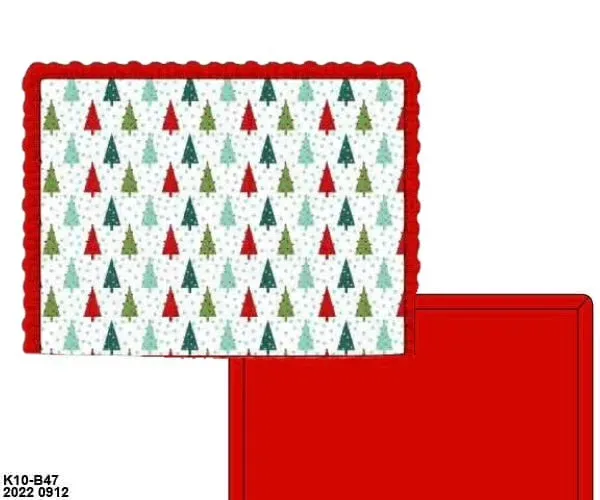 Busy Bee Smocks Colorful Trees deken OS minky 122x122
