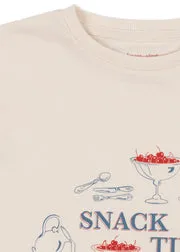 Konges Sløjd Famo T-shirt buttercream biokatoen