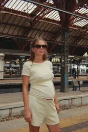 Konges Sløjd Minnie Mama Shorts green haze biokatoen