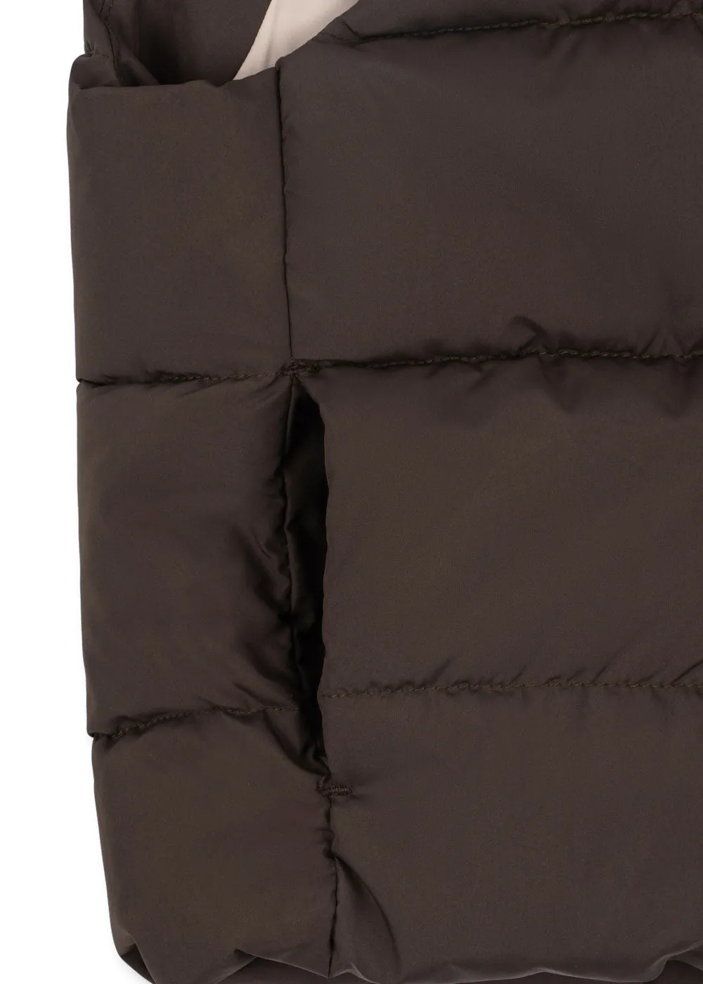 Konges Sløjd Alpi bodywarmer chocolate brown waterafstotend