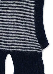 Konges Sløjd Berle Balaclava bivakmuts blauw wolmix