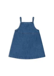 Konges Sløjd Magot Jurk Denim Blue Biokatoen