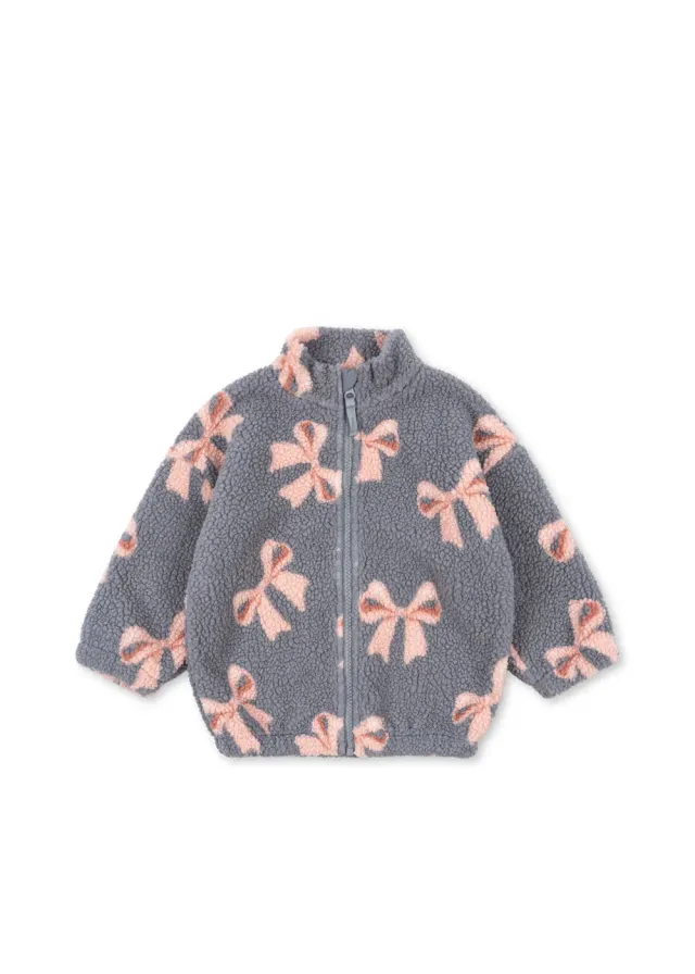 Konges Sløjd Jody teddyjack bella blue bow fleece
